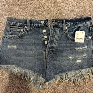 Free people Jean shorts size 27 NWT